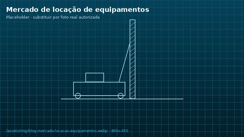 Ilustração do artigo: Mercado de locação de equipamentos no Brasil em números